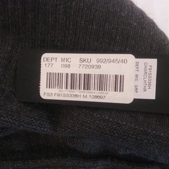 Vision 155 women's size M dark gray long sleeve sweater - Picture 13 of 15